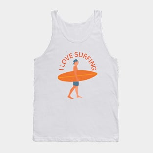 I love surfing Tank Top